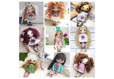 [kukla_olly] Текстильная куколка-красотка