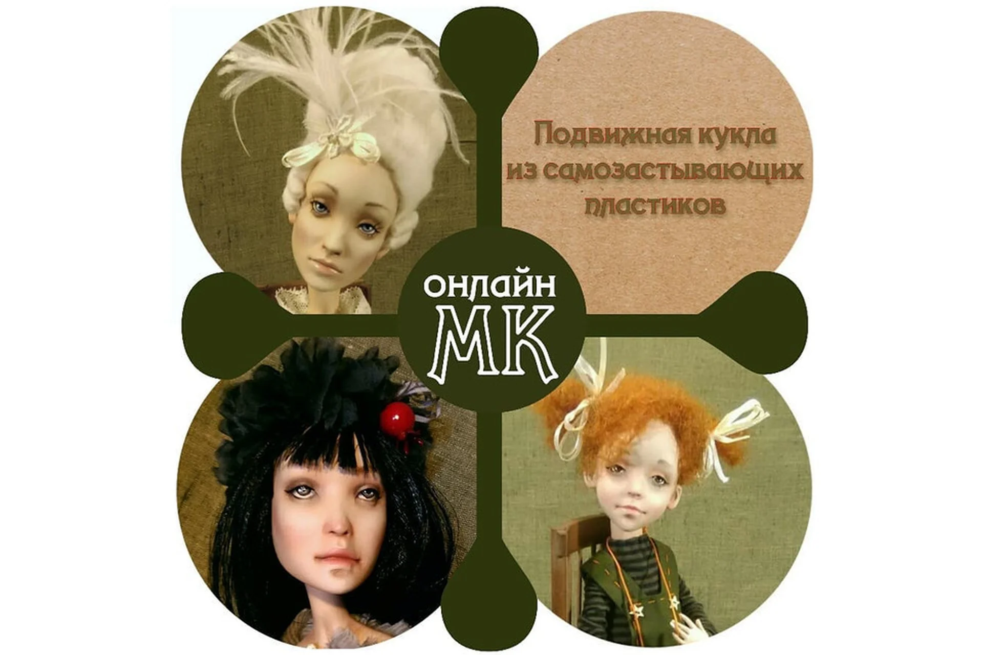 Подвижная кукла из самозастывающих пластиков (Ирина Линькова (Горюнова)), фото 1 из 1.