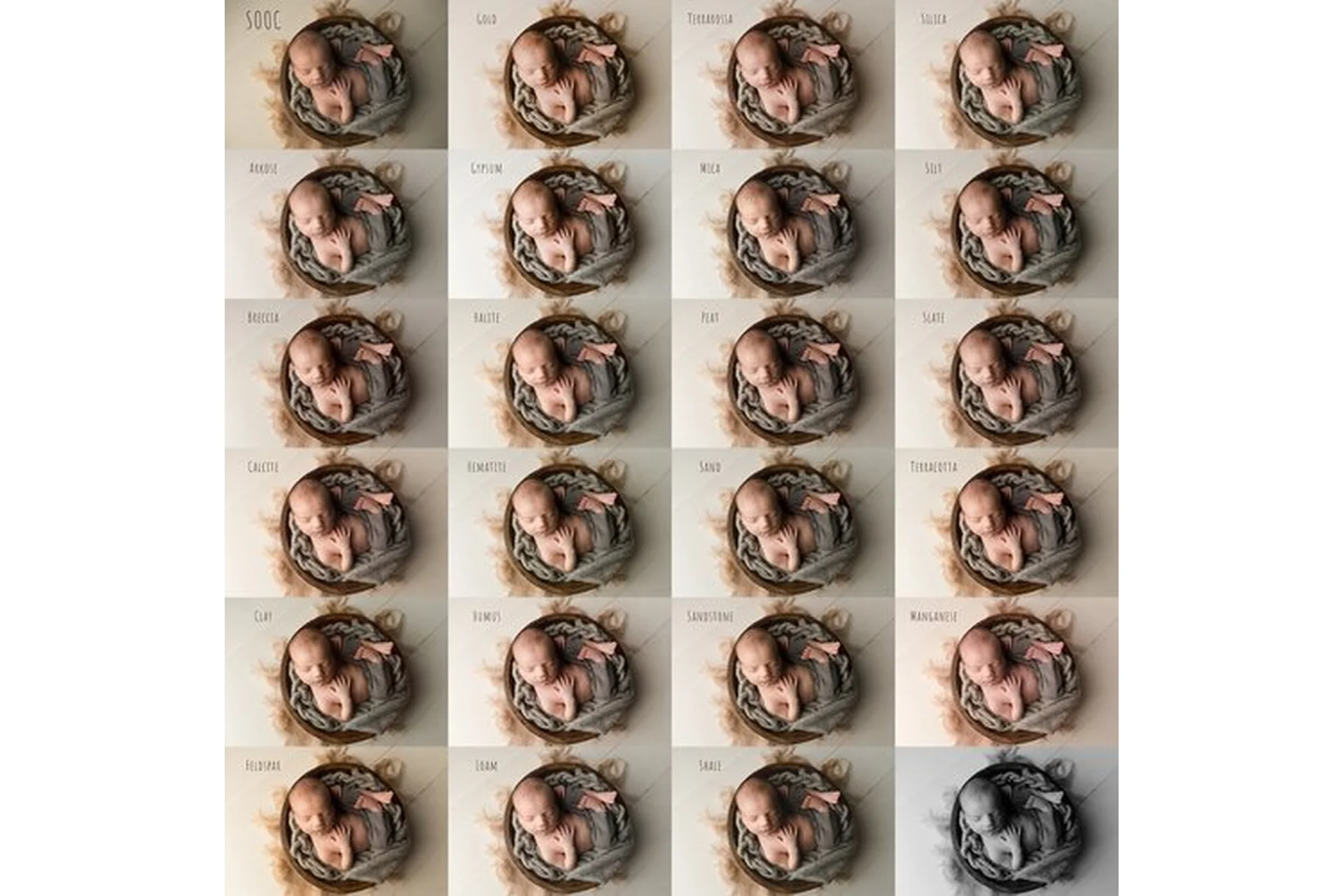 [Kinderbella Presets] The Sandstone Collection. Лайтрум пресеты. Коллекция Песчаника, фото 1 из 1.