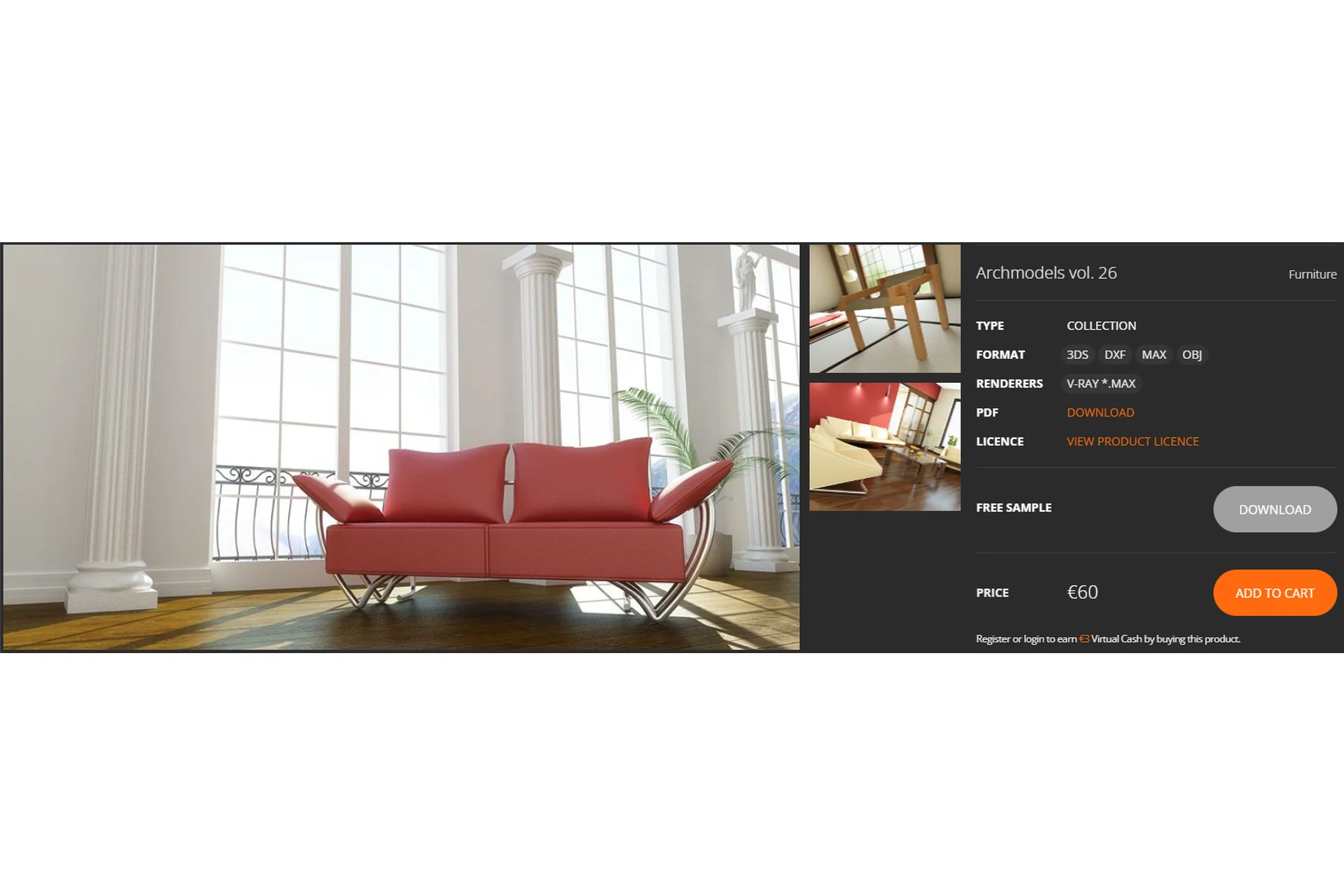 [Evermotion] Archmodels vol.26, фото 1 из 1.