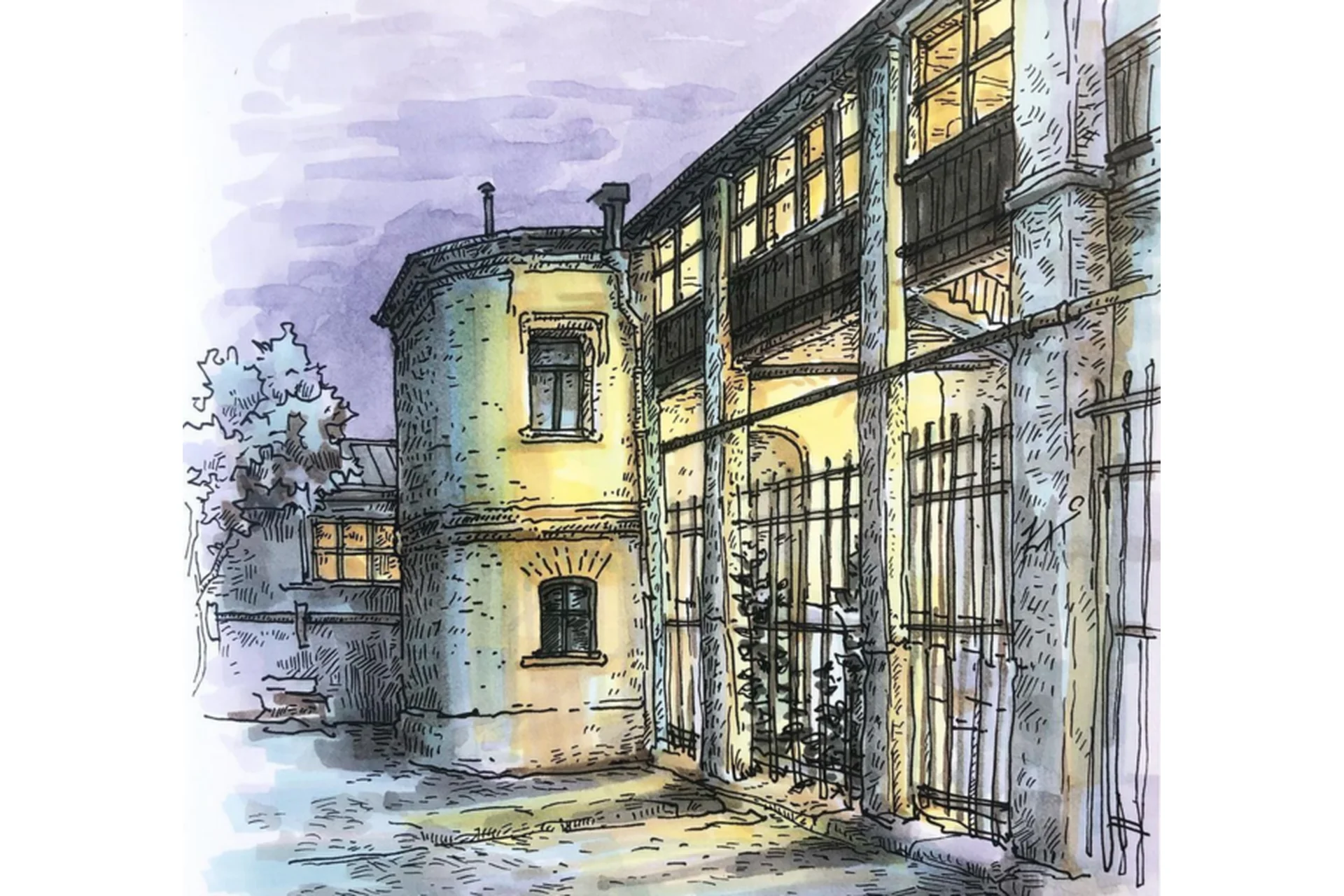 Ночной город (Екатерина Като Иванникова), фото 1 из 1.