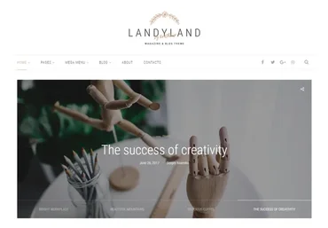 [themeforest] Шаблон для блога/магазина Landyland