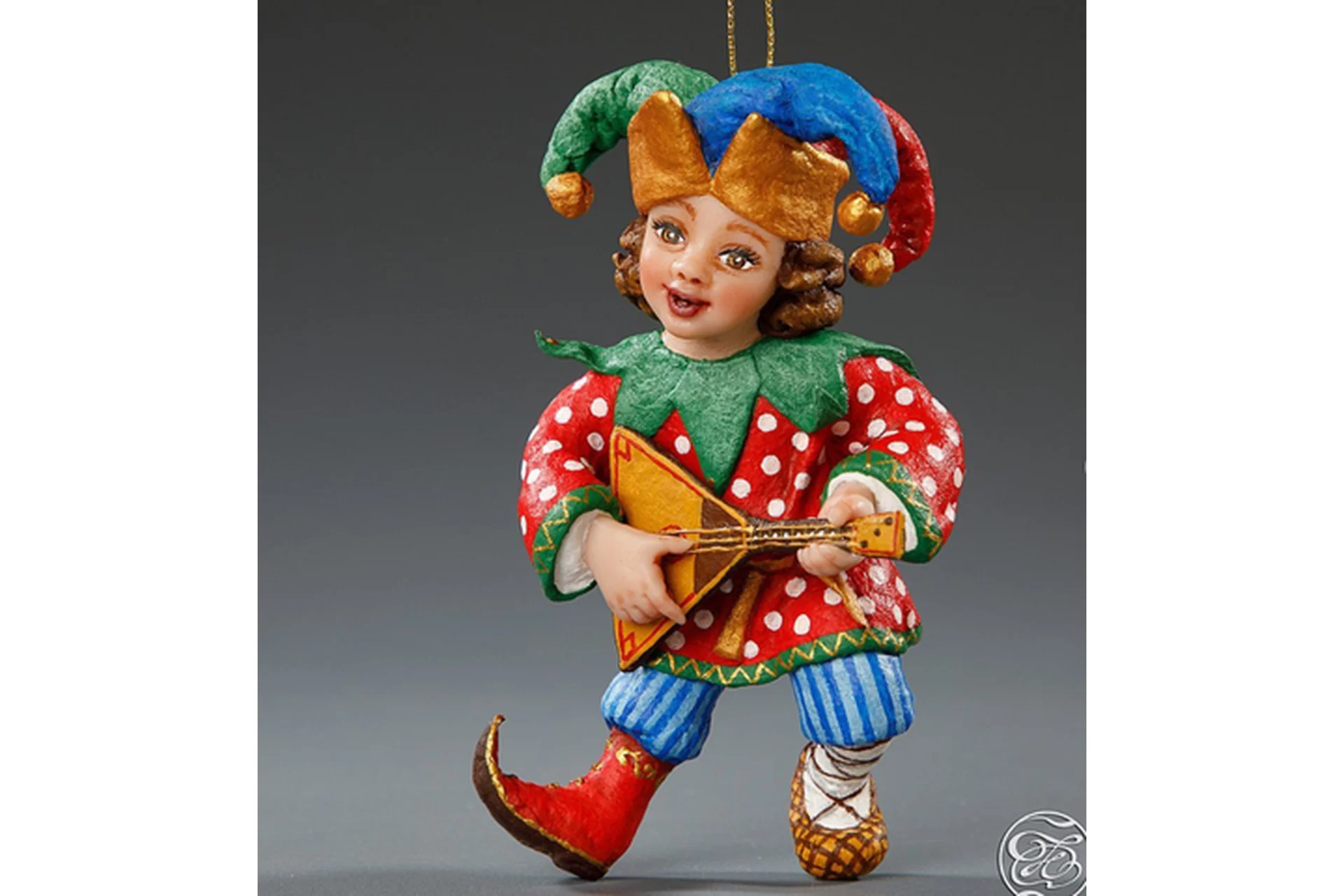 Скоморох с балалайкой (Юлия Самошкина), фото 1 из 1.