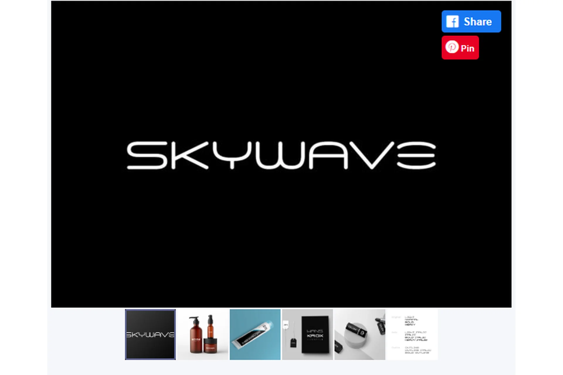 [Creativefabrica] Skywave Font (designova), фото 1 из 1.