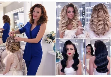 Свадебные прически (Анна Комарова)