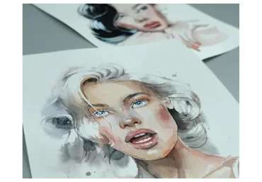 [kaplanschool] Fashion-портрет акварелью. Тариф Без проверки (Вероника Талецкая)