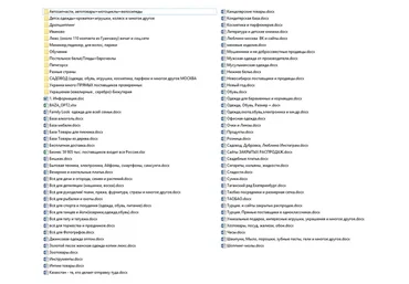 Контакты оптовых поставщиков, 2018