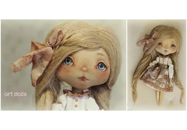 Текстильная кукла как искусство (Наталья Кондратюк)