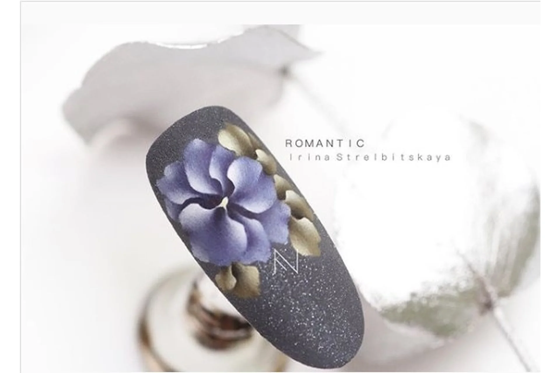 [School NAILIS] Romantic flowers (Ирина Стрельбицкая), фото 1 из 1.