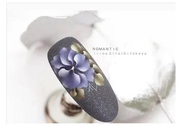 [School NAILIS] Romantic flowers (Ирина Стрельбицкая)