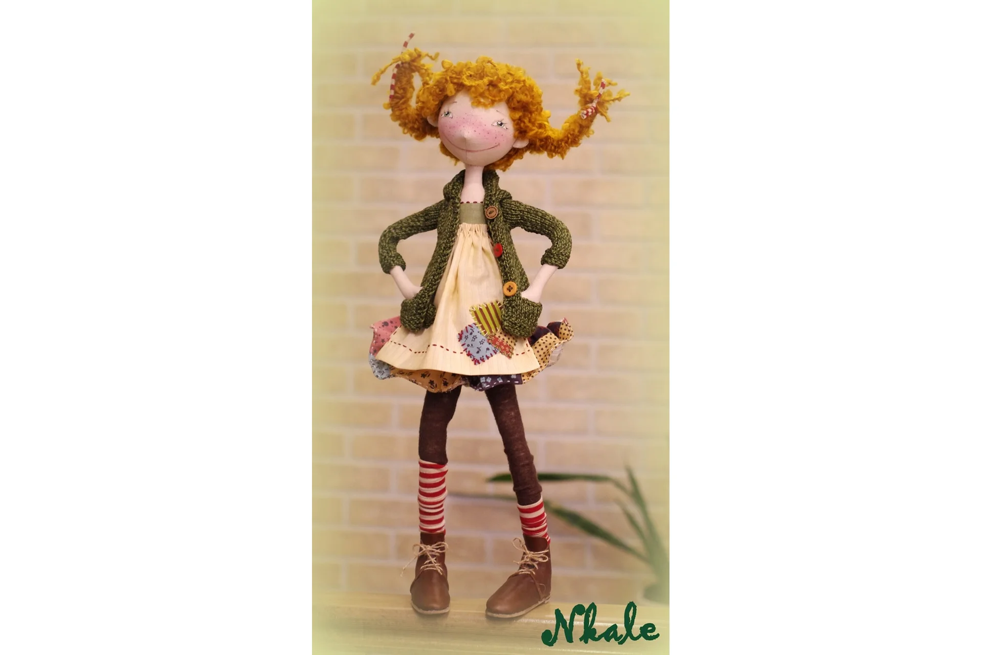 Кукла «Пеппитта» (Елена Войнатовская), фото 1 из 1.