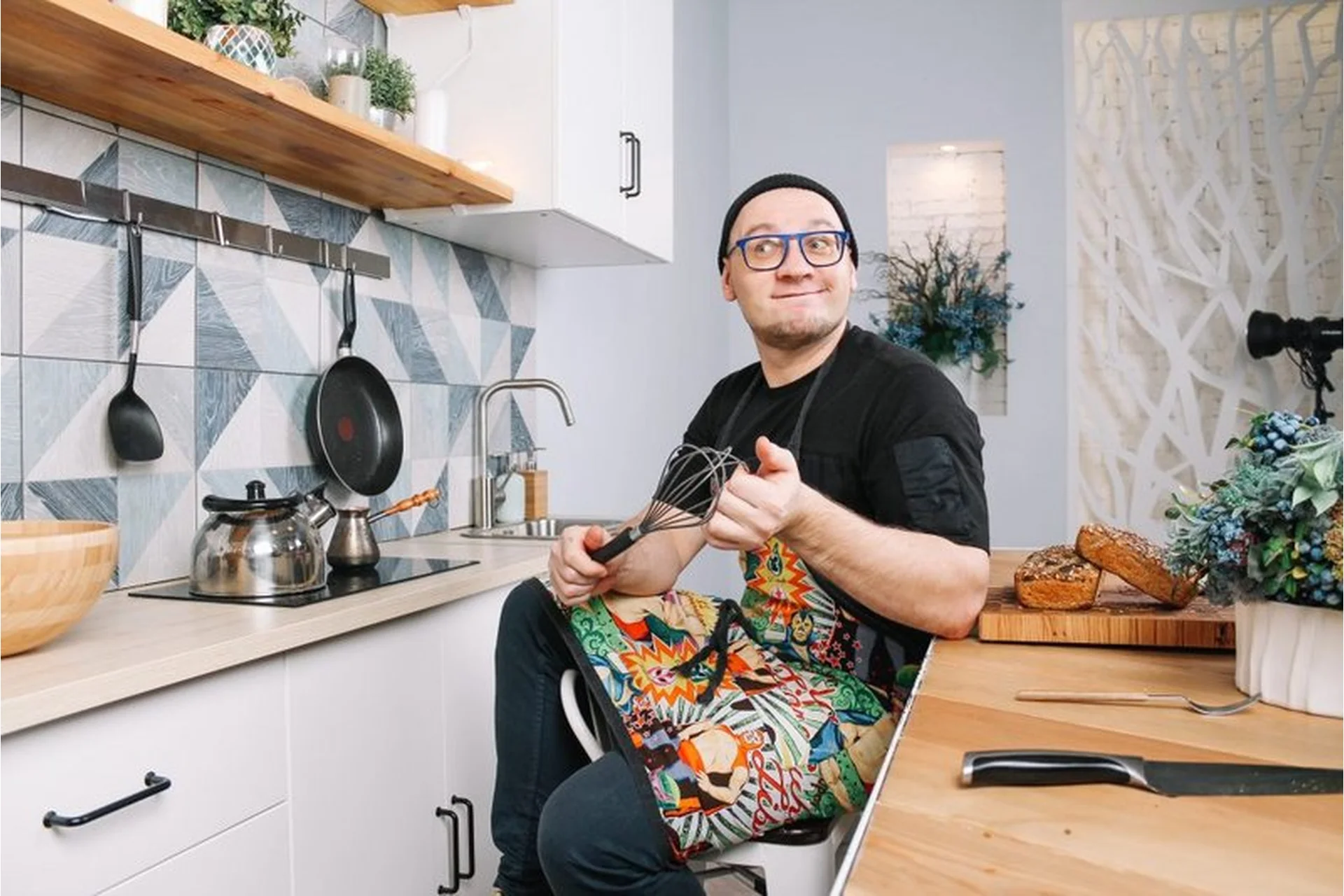 [Leonov_chef] Вкусная кухня (Сергей Леонов,  Анжелика Дюваль), фото 1 из 1.