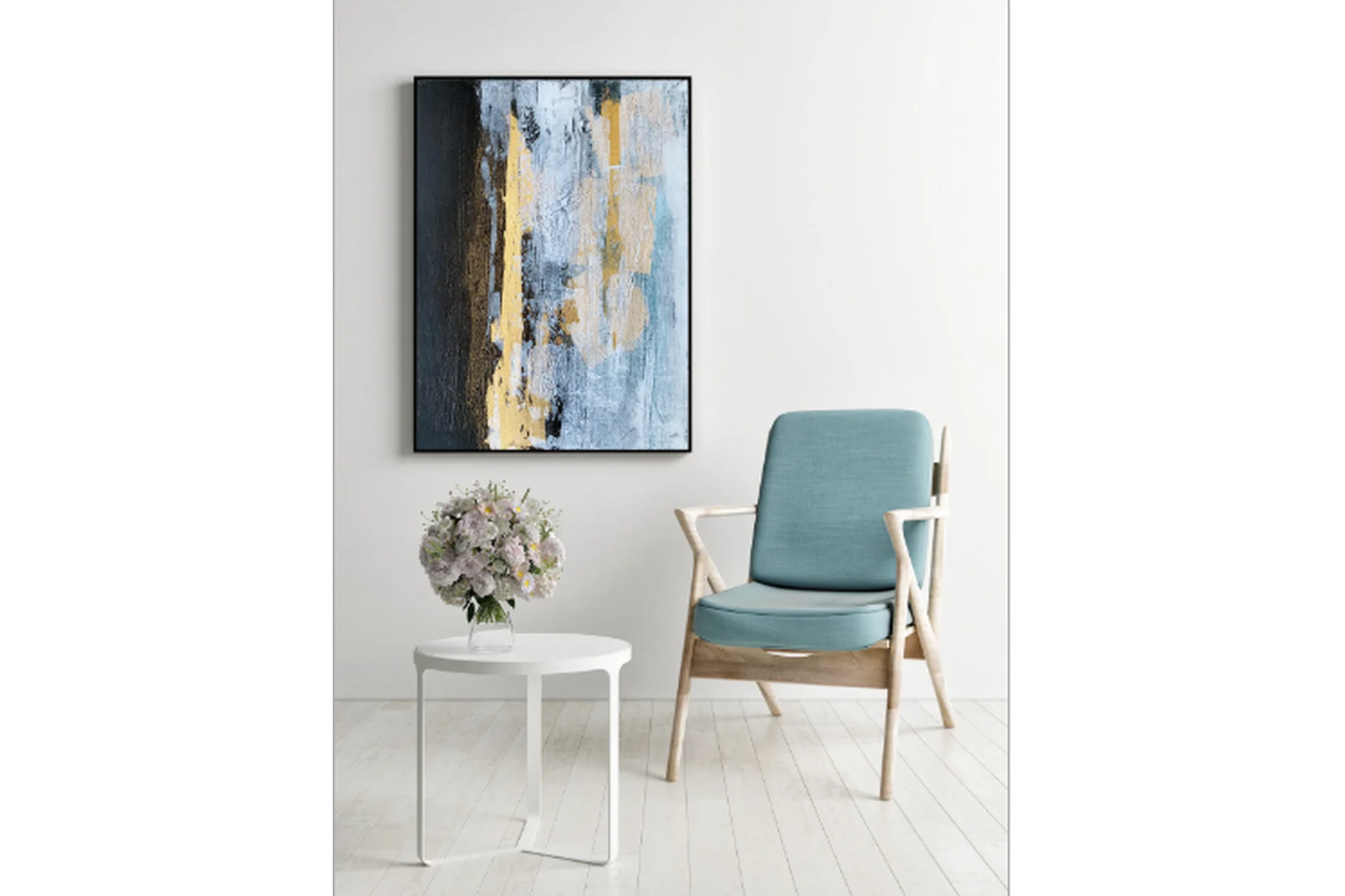 Интерьерная картина акрилом и поталью. Выпуск 1 (Александра Федорова), фото 1 из 1.