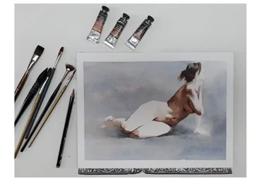 [KalachevaSchool] Обнаженные акварели (Франк Перро)