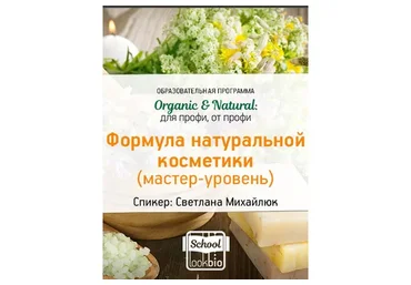 Organic & Natural. Формула натуральной косметики. Мастер-уровень (Светлана Михайлюк)
