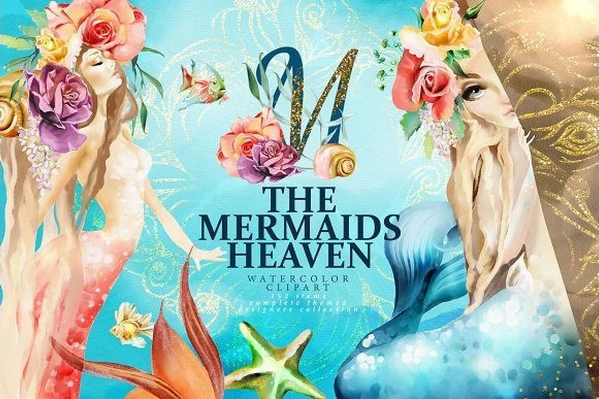 [Сreativefabrica] The Mermaids Heaven (Anna Babich), фото 1 из 1.