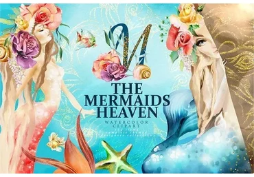 [Сreativefabrica] The Mermaids Heaven (Anna Babich)