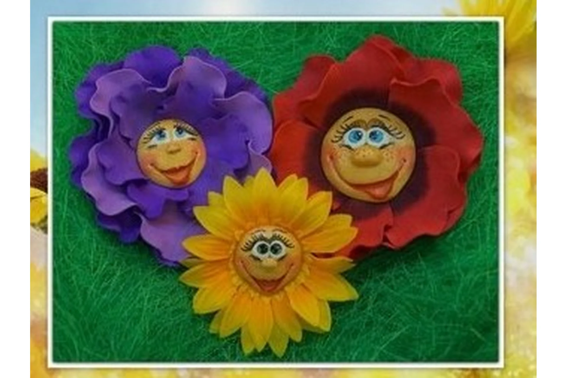 Сказочные цветы (Ольга Родионова), фото 1 из 1.