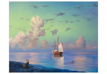 [ZartSchool] Морской пейзаж по И. Айвазовскому (Татьяна Зубова)