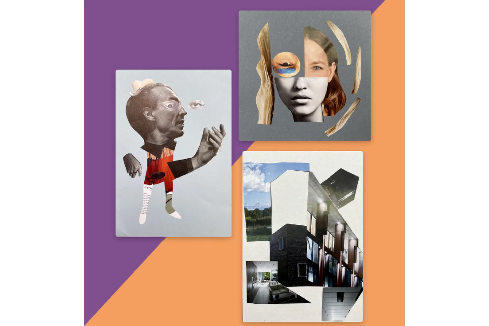 [Kalacheva school] Основы коллажа. Тариф  Стандарт (Кира Мрик), фото 1 из 1.