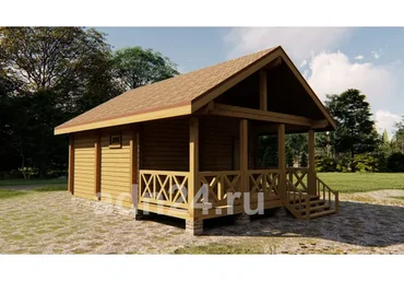 [Дома из дерева] Проект баня (Марина Липовка)