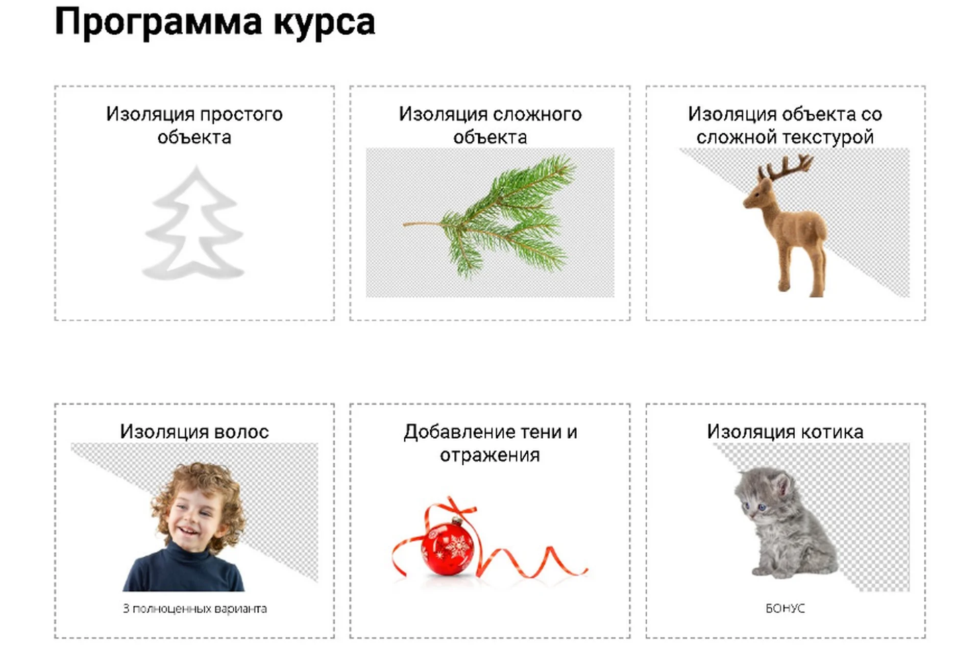 [photostocksecrets] Курс по изоляции объектов (Сара Ставила), фото 1 из 1.