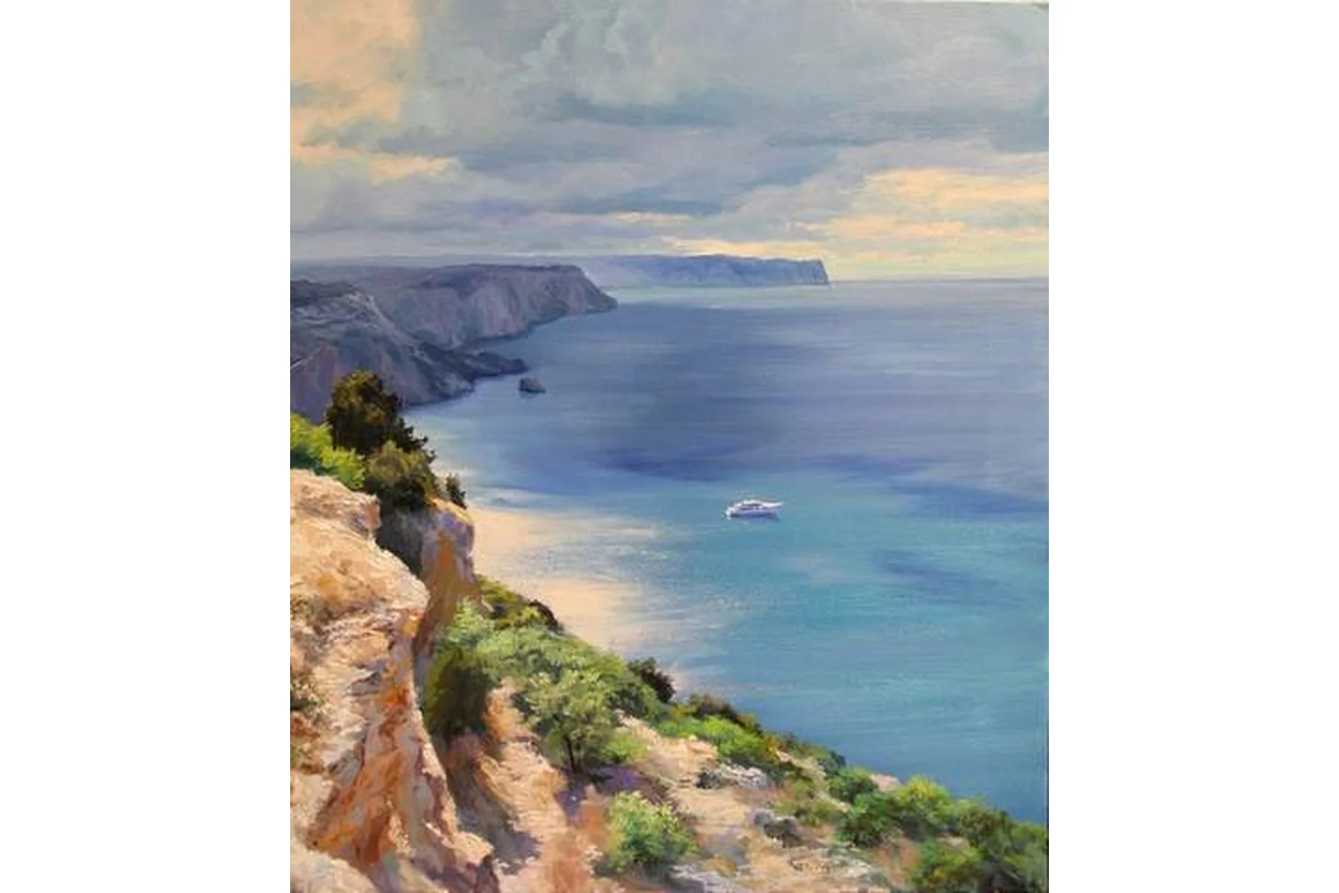 [Школа импрессионизма] Морская даль (Игорь Сахаров), фото 1 из 1.