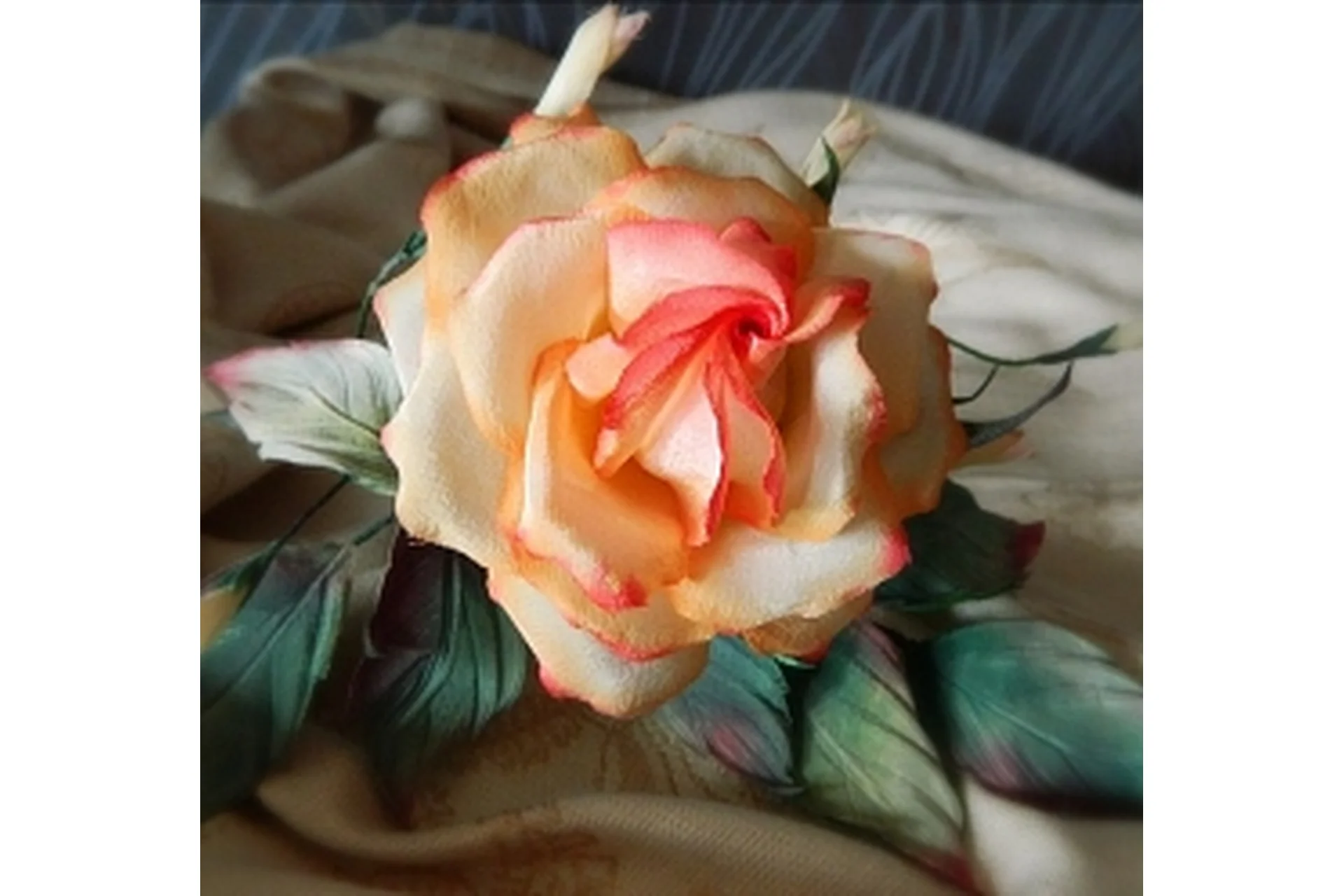 [Русская школа цветоделия] Роза «Amore Mio» (Ольга Якимова), фото 1 из 1.