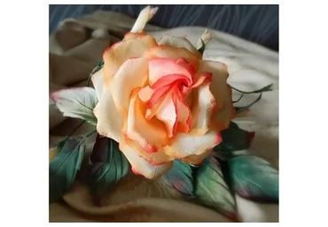 [Русская школа цветоделия] Роза «Amore Mio» (Ольга Якимова)