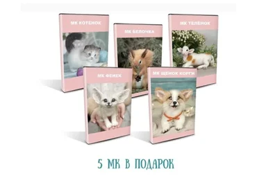 [katerinasosina] 5 Мастер-классов валяные игрушки  (Катерина Сосина)