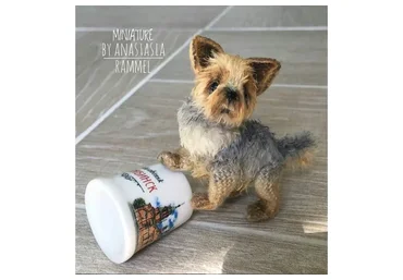 Миниатюра на основе вязаных элементов, 2 модуль (Наташа Косова)