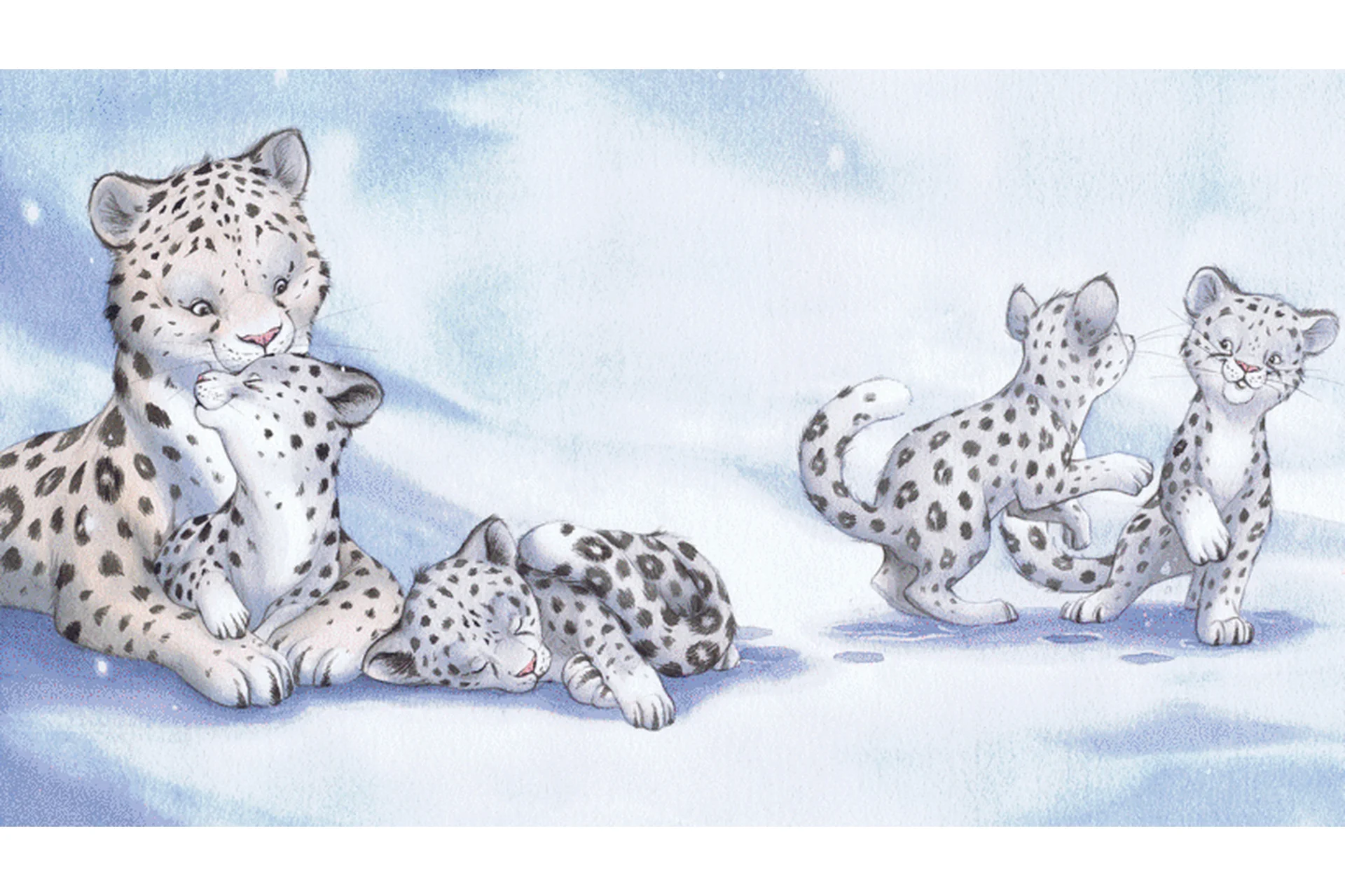 [Domestika] Динамичная анималистическая иллюстрация для детских книг (Джули Меллан), фото 1 из 1.