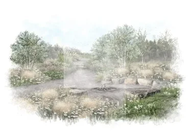 [Школа ландшафтного скетчинга] Уникальная пейзажная техника для ландшафта (Дарья Вендина)