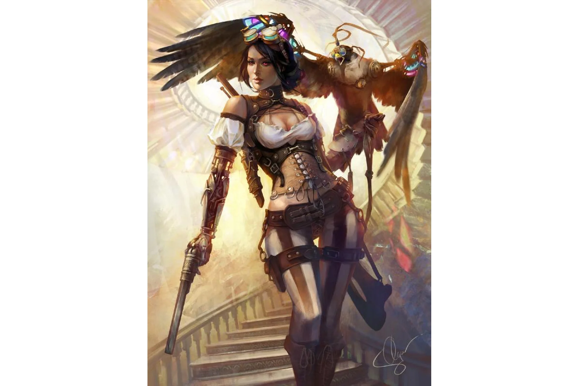 [Concept Art] Разработка персонажа для GameDev, кино и коллекционных миниатюр (Ольга Стародубцева), фото 1 из 1.