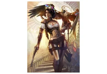 [Concept Art] Разработка персонажа для GameDev, кино и коллекционных миниатюр (Ольга Стародубцева)