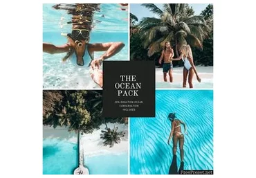 [FairyTalesAreReal] Тропические пресеты. The Ocean Pack Lightroom Presets