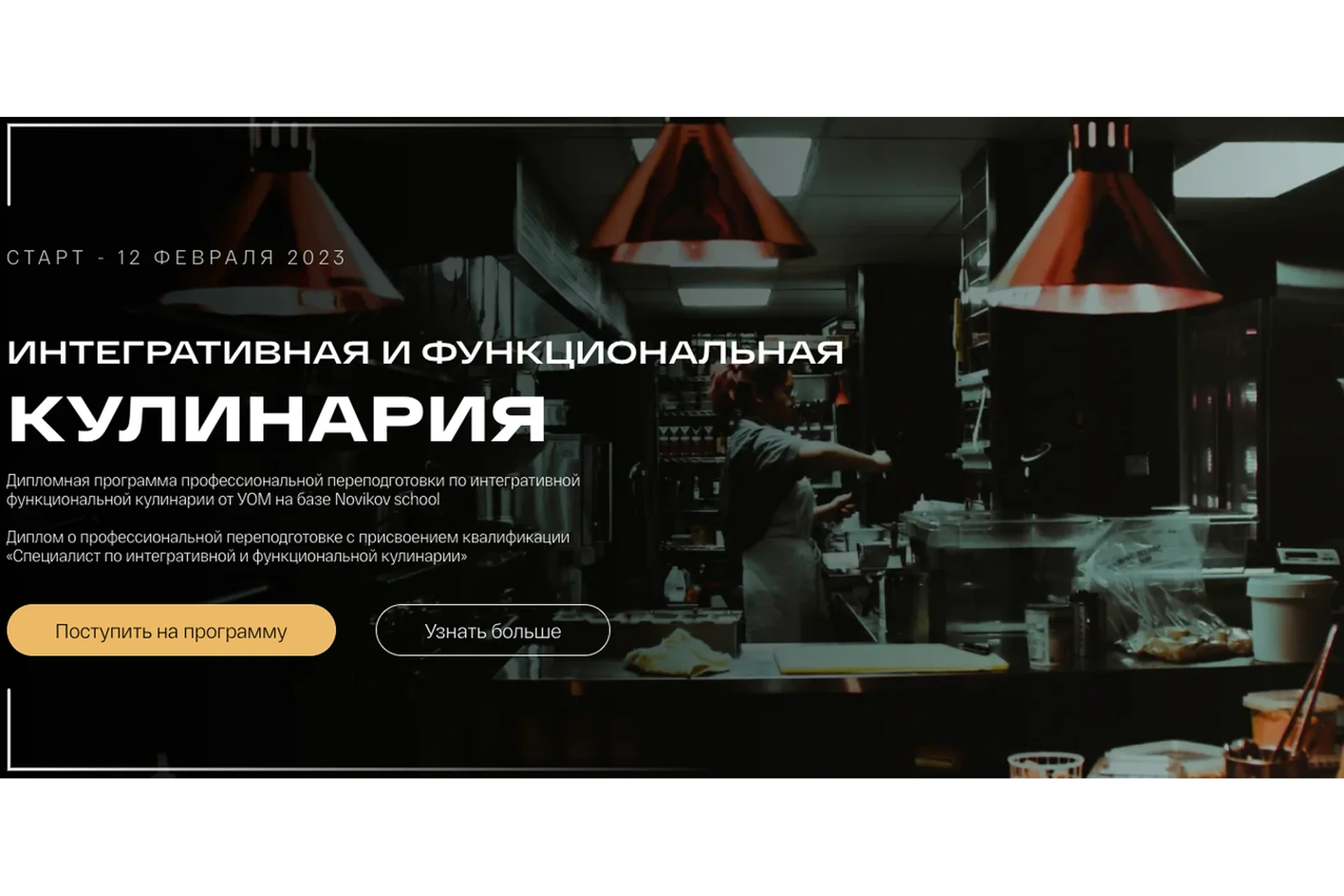 [УОМ] Интегративная и функциональная кулинария. 1 Модуль (Виталий Гаенко), фото 1 из 1.