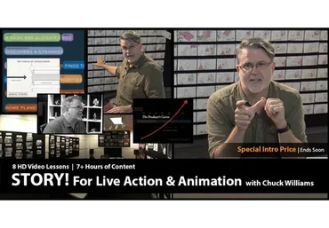 Сторителлинг для живой постановки и анимации, на русском (Chuck Williams)