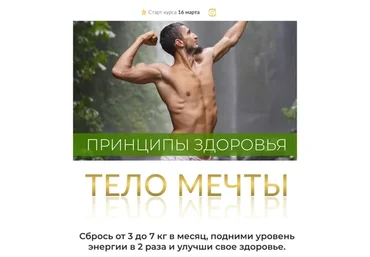 Принцип здоровья. Тело мечты. Тариф - Практика (Владимир Горохов)