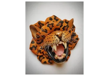 Брошь Звероцвет (Наталья Столярова)