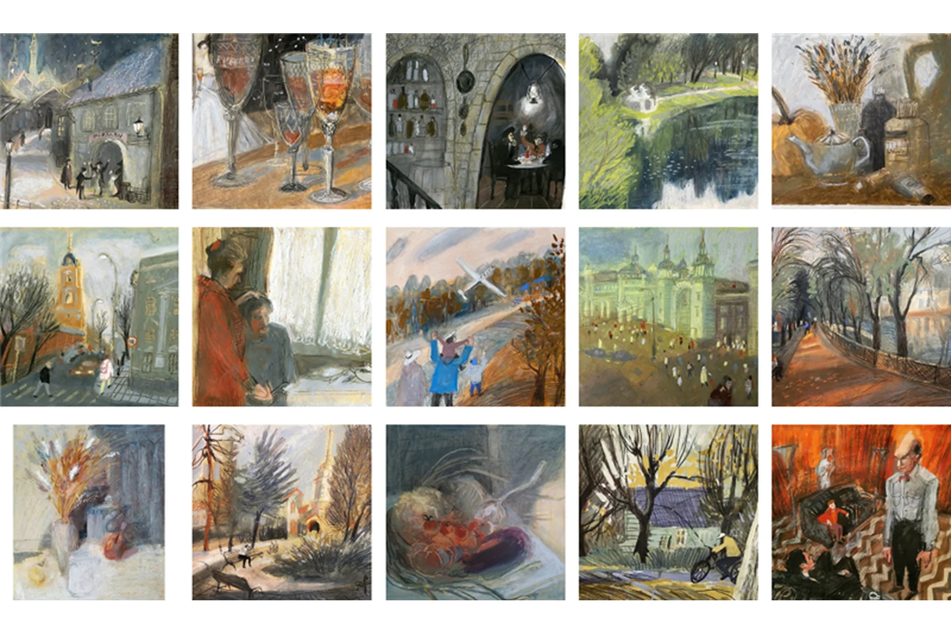 [kalachevaschool] Другая масляная пастель. Тариф Стандарт (Екатерина Хлебникова), фото 1 из 1.