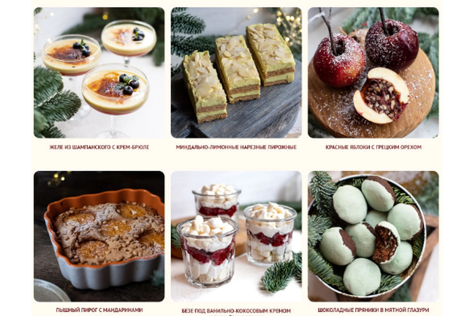 [Awaken School] Сборник новогодних десертов (Елена Богданова, Даша Моо), фото 1 из 1.