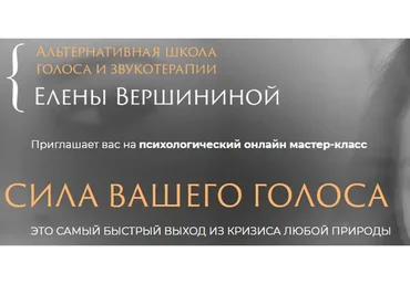 Сила вашего голоса. Базовый курс (Елена Вершинина)