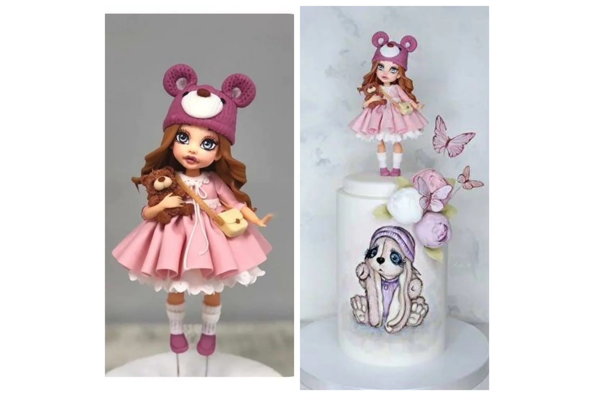 Видеоурок по лепке фигурки из мастики Куколка (Диля Кабилова), фото 1 из 1.