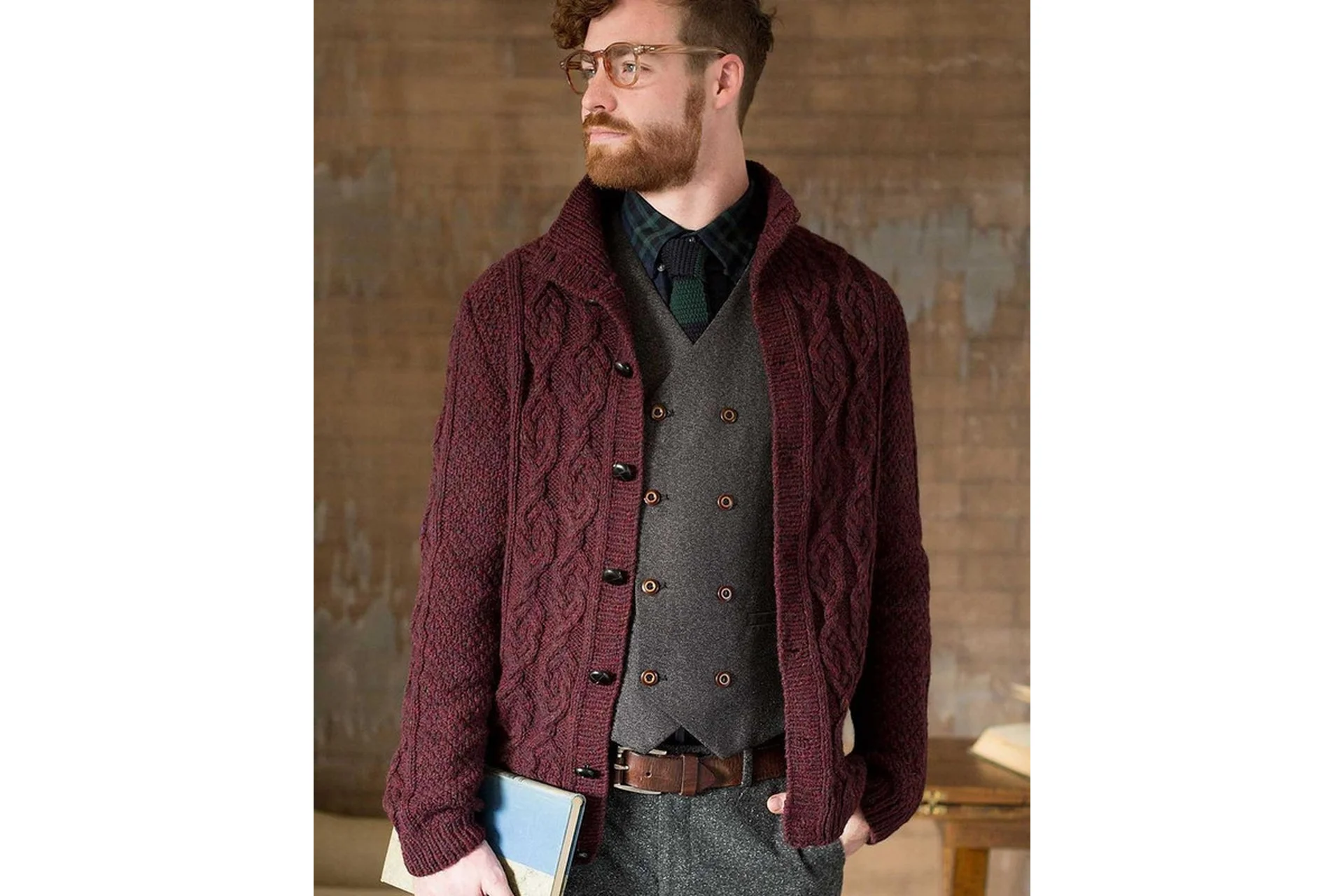 The Mt. Auburn Cardigan | Кардиган Оберн (Ирина Аникеева), фото 1 из 1.