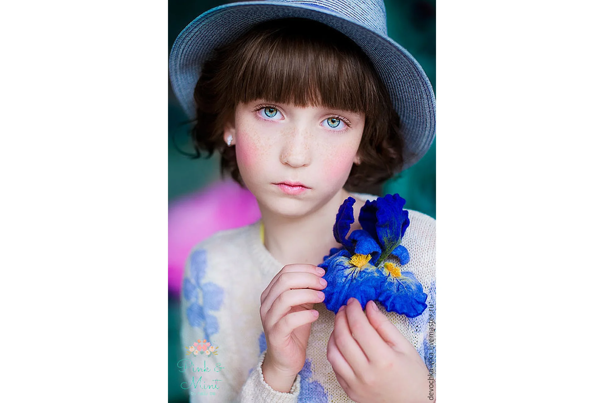 [Шерстяная ювелирка] Ирис  (Виктория Козырь), фото 1 из 1.