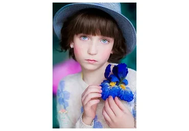 [Шерстяная ювелирка] Ирис  (Виктория Козырь)