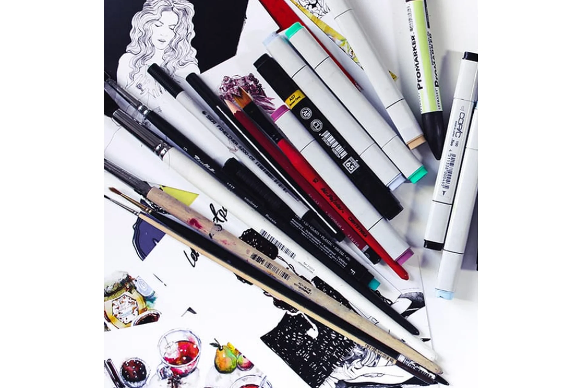 Техники и стили иллюстрации, 2019 (Софья Мироедова), фото 1 из 1.