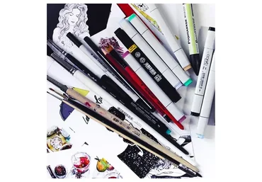 Техники и стили иллюстрации, 2019 (Софья Мироедова)