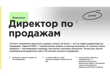 [LABA] Директор по продажам (Илья Рейниш)